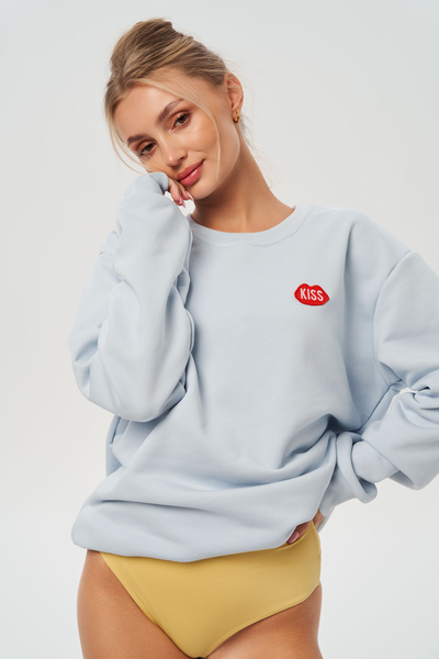 Bluza Kiss September Błękitna