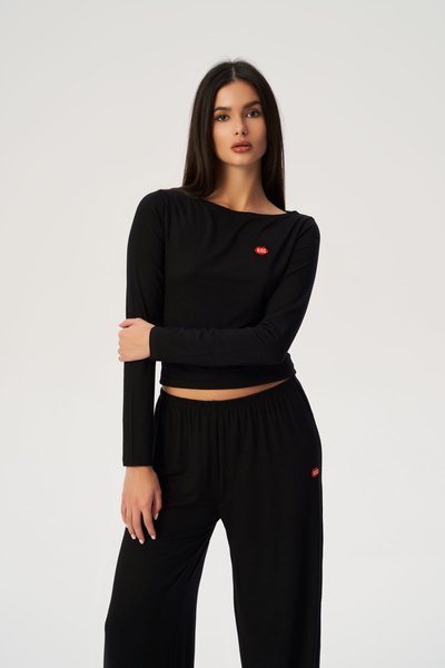 Kiss Journal Top Longue Noir