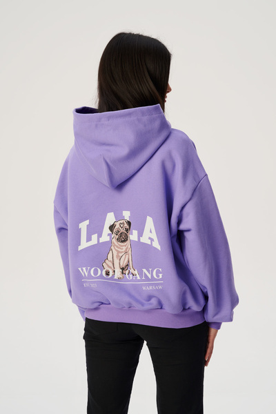 Bluza Lala Woof Gang Mops Rich Fioletowa