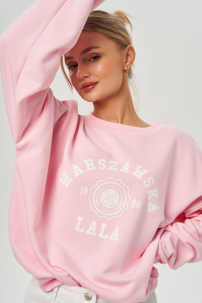 Bluza Warszawska Lala Flora Summer Pink