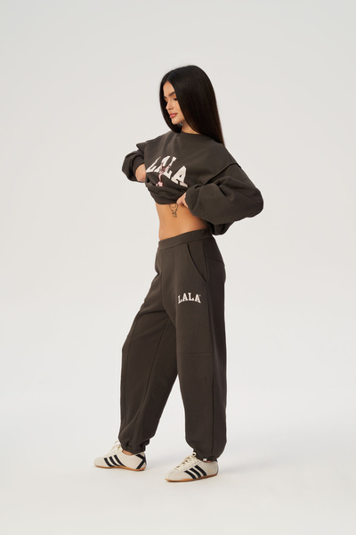 Spodnie Lala Dreaming Czekoladowe