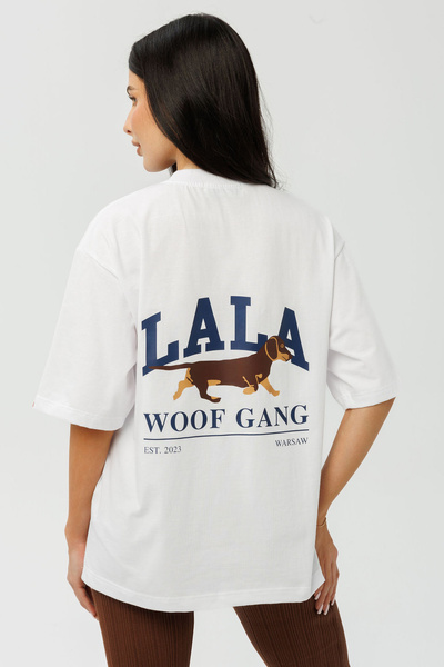 Koszulka Lala Woof Gang Biała