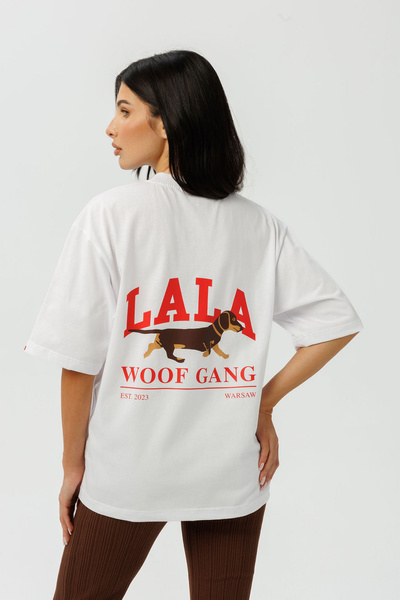 Koszulka Lala Woof Gang Biała