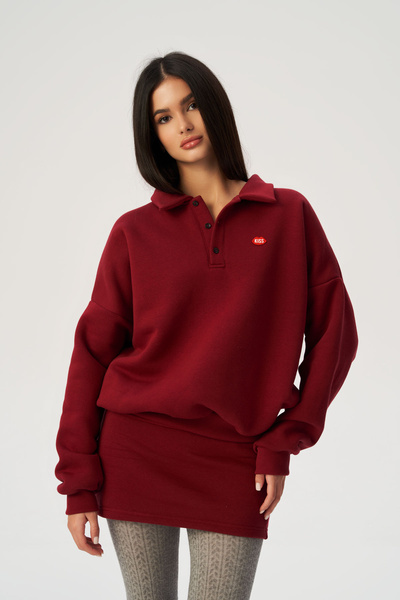 Kiss Journal Polo Rouge Bourgogne