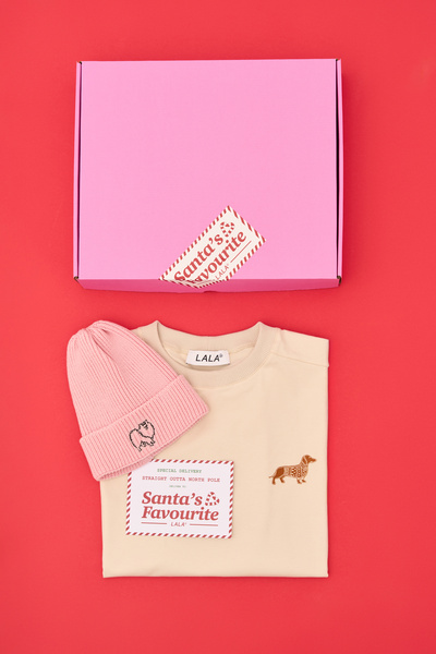 XMAS BOX 4 Woofgang Winterland Longsleeve + Czapka