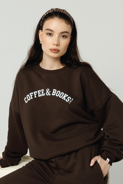 Bluza Lala Coffee & Books Flora Chocolate