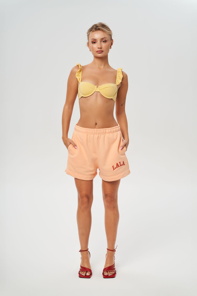 Szorty Lala Brzoskwiniowe