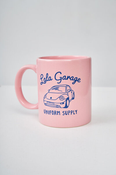 Kubek Lala Garage Różowy