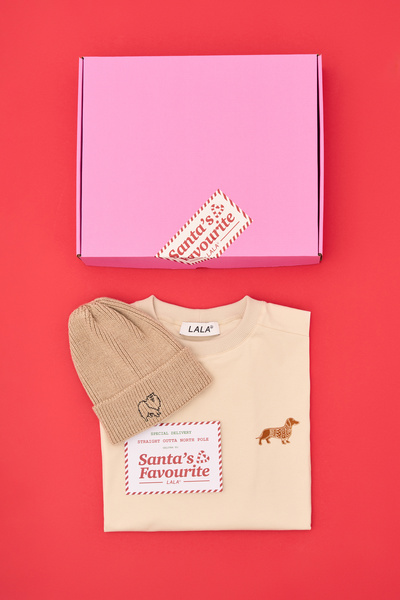 XMAS BOX 3 Woofgang Winterland Longsleeve + Czapka