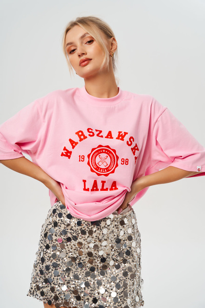 Koszulka Warszawska Lala Summer Pink