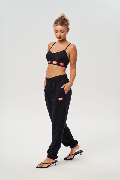 Spodnie Kiss September Czarne