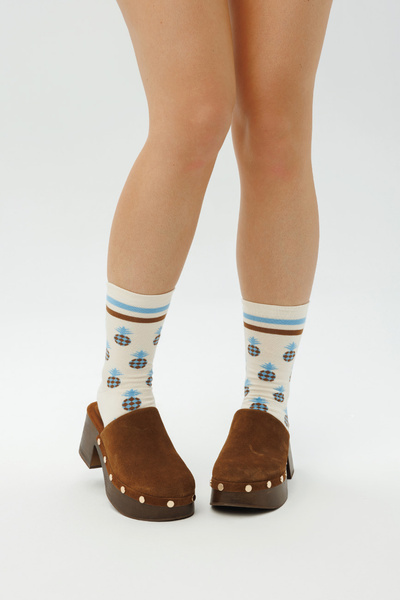 Skarpetki Lala Pinacolada Beige Summer