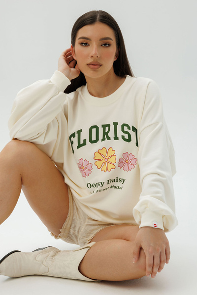 Bluza Lala Florist Oversweat