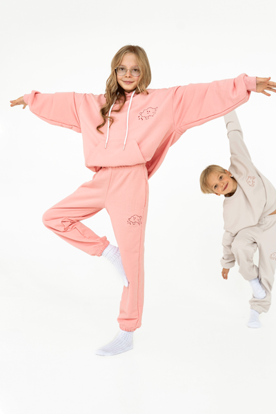 Spodnie LA MILLOU X LALA DREAMS SportyPants Pink