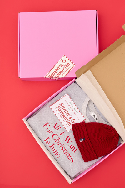 XMAS BOX All I Want For Christmas Longsleeve + Czapka