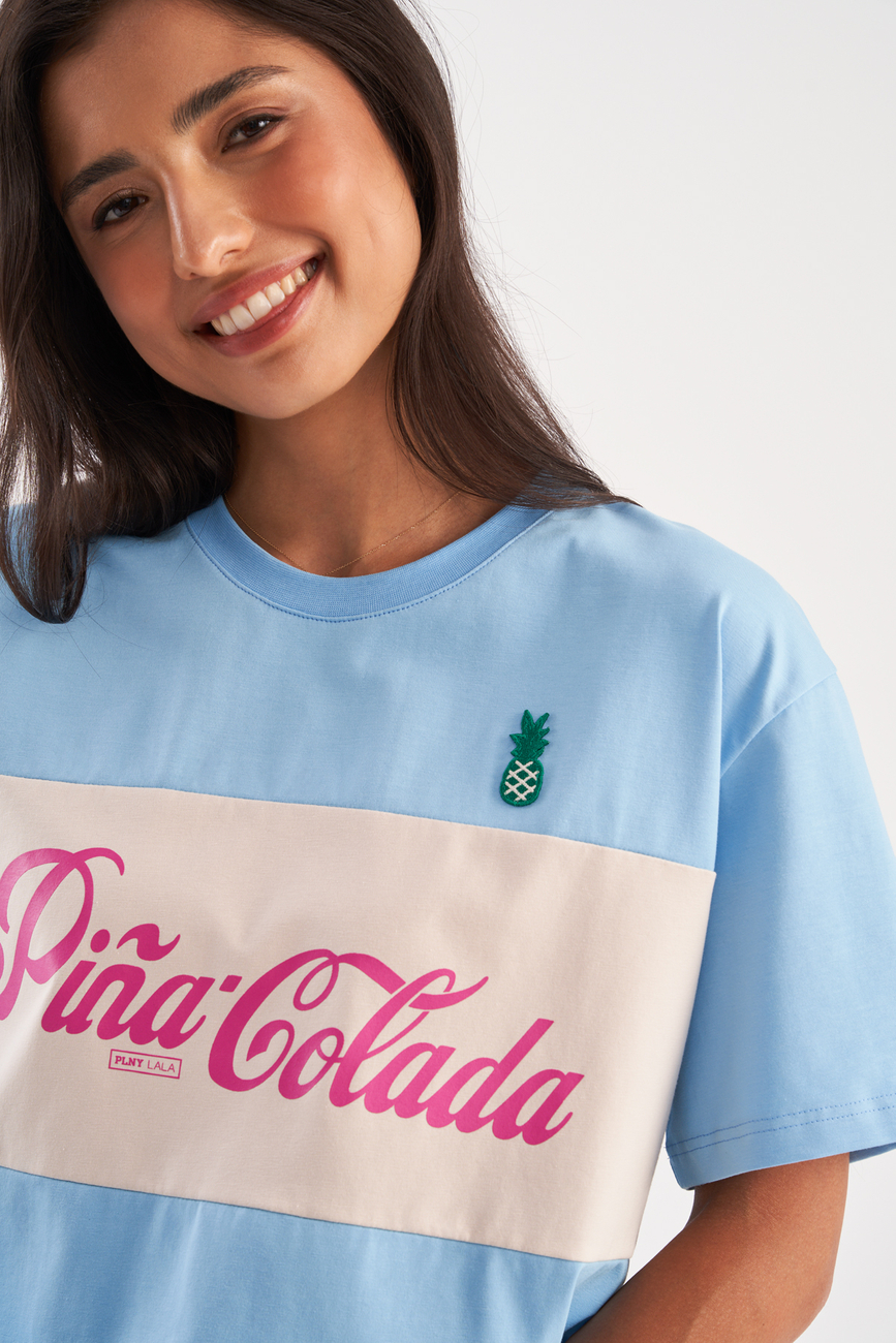 [18.09 PRE-ORDER] Pina Colada Sky Blue New Classic T-Shirt