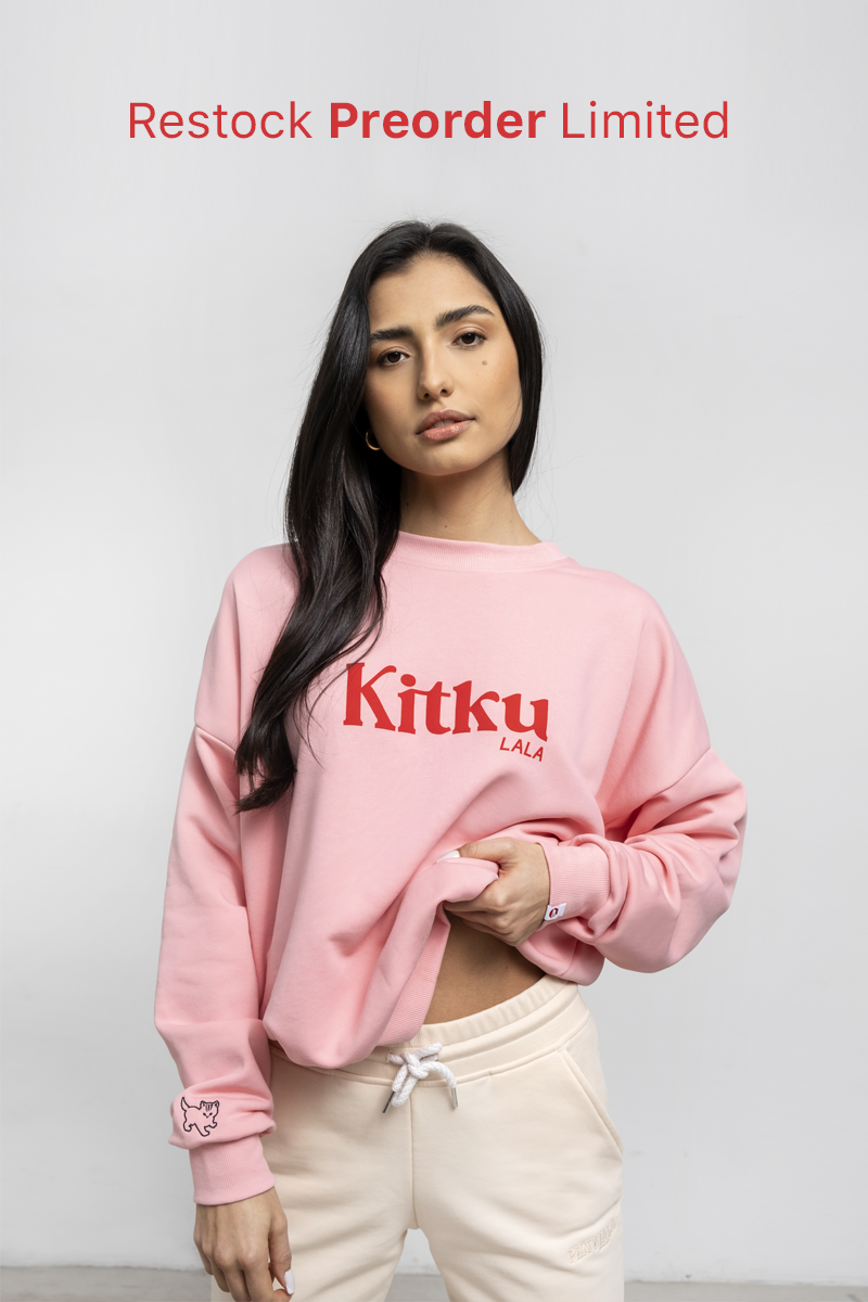 [preorder] Flora Kitku Sweatshirt - pink