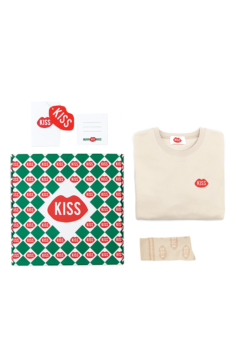 Box Petite KISS Caramel Sweatshirt + Socks