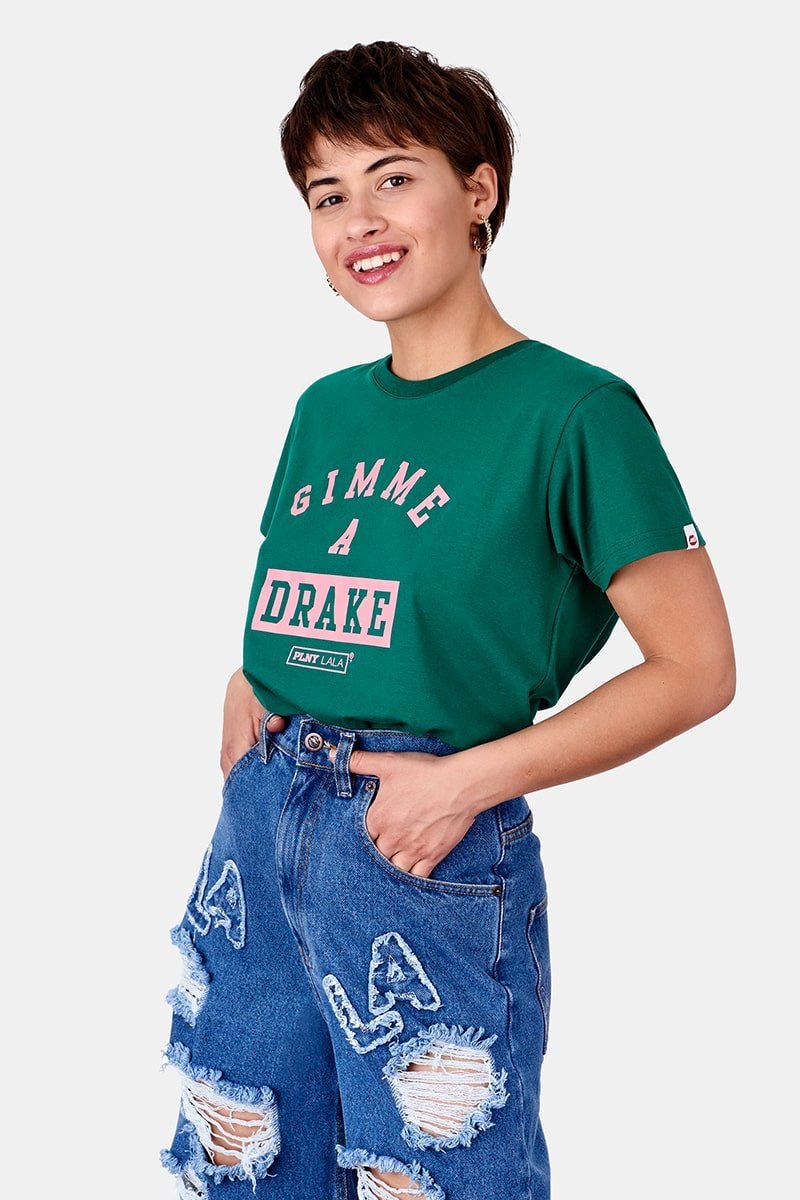 Drake Classic Rosmarine Tee + Rodeo Indigo Jeans