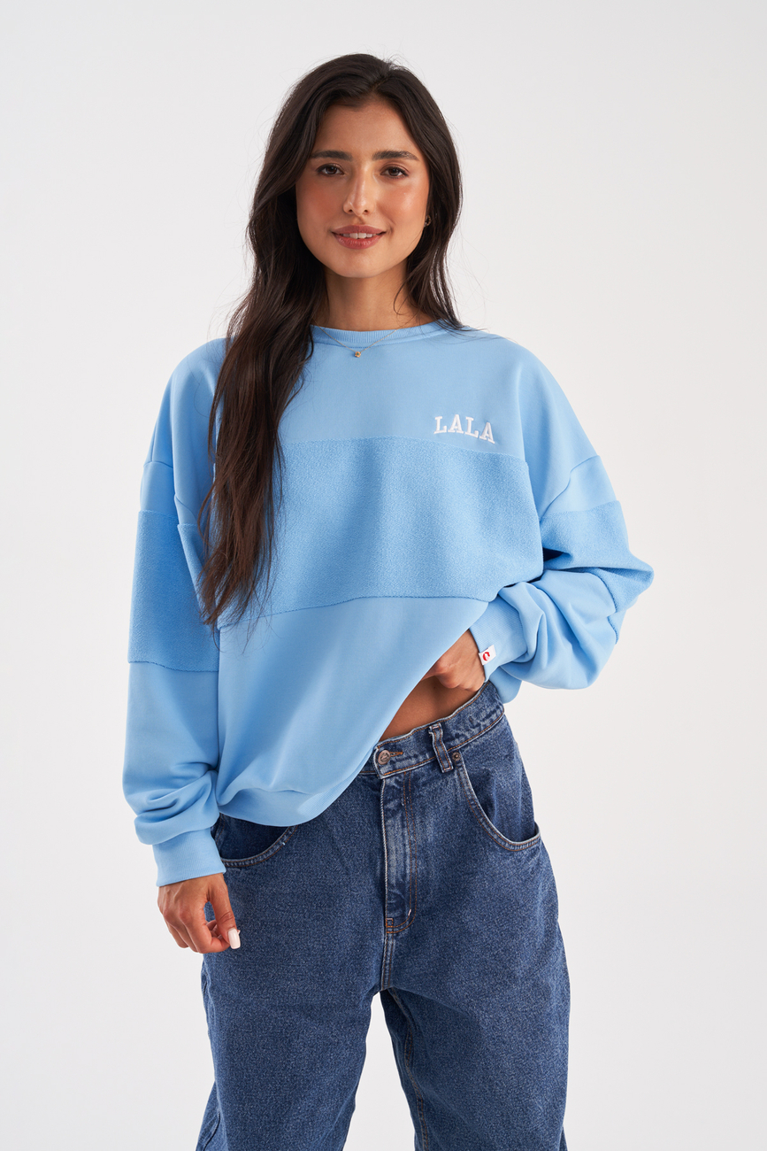 LALA Forever Sky Blue Sweatshirt