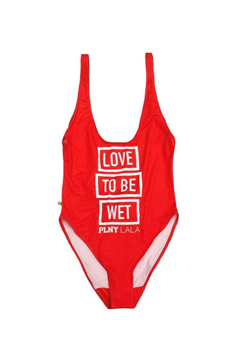 Love To Be Wet Pamela Red Swimsuit
