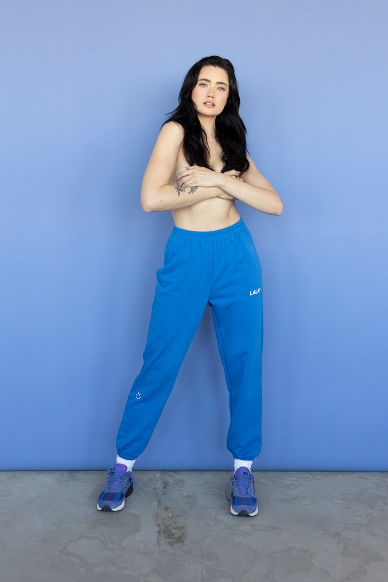 No One Cries Forever Cobalt Sporty Pants
