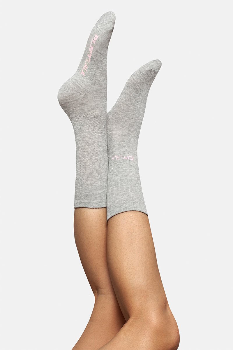 PLNY LALA Classic Grey Socks