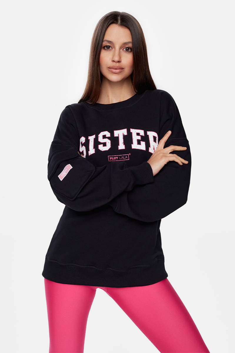 Sister Biggie Black Sweatshirt
