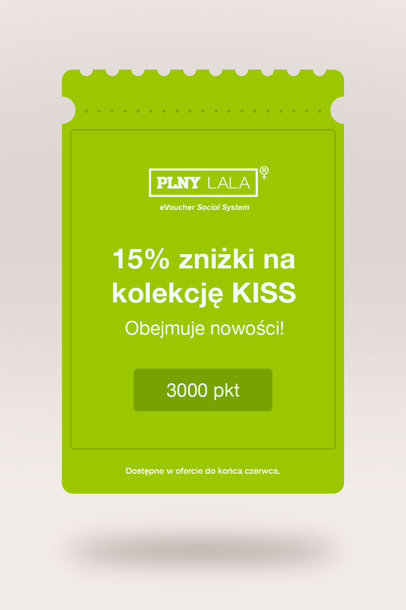 eVoucher 15% zniżki na kolekcję KISS