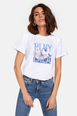 Lucky LALA Classic White Tee